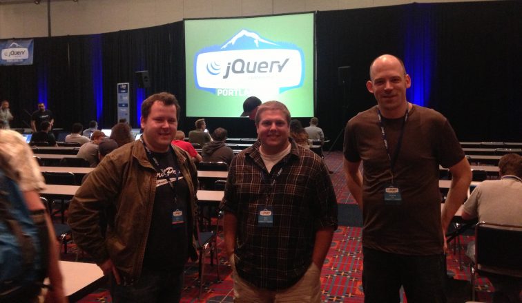 Team 10up at jQuery Con Portland