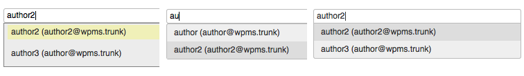 WordPress autocomplete evolution