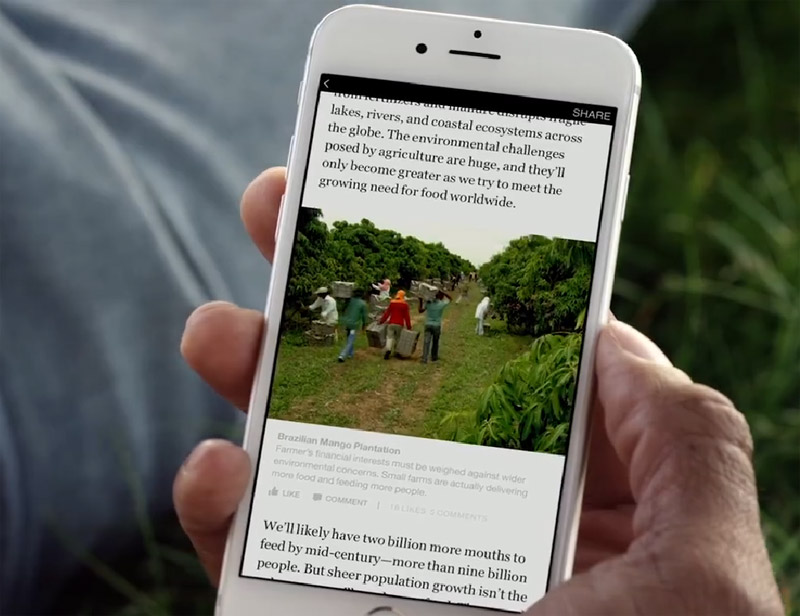 Facebook Instant Articles captions