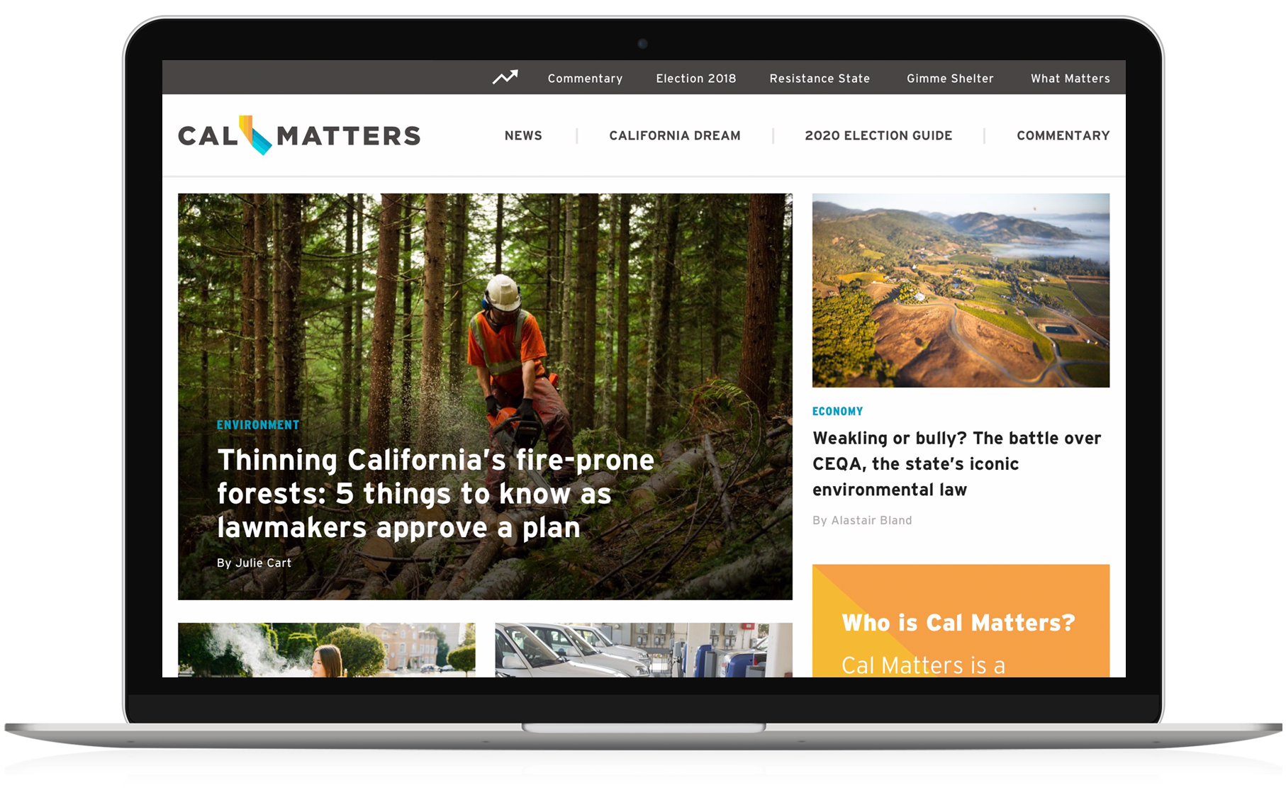 CALmatters Website